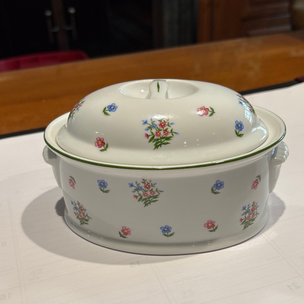 Floral Ceramic Dish